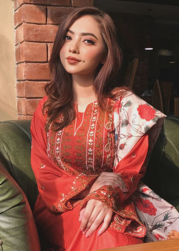 Ayat 3pc-Embroidered - Haveli