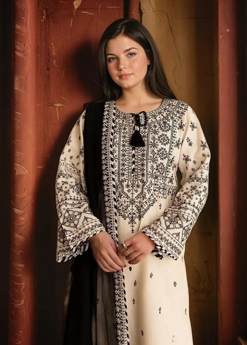 Arfa 3PC-Embroidered-Haveli