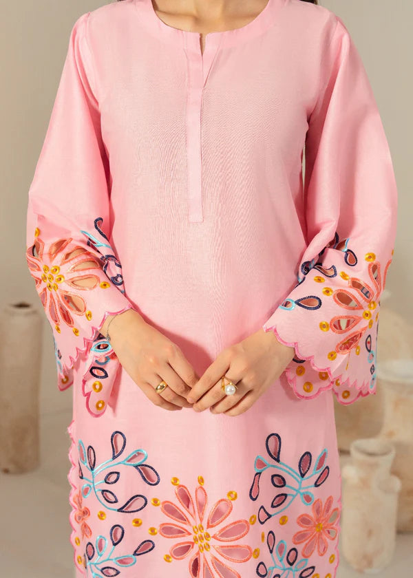 Grace (Pink) 2PC-Embroidered-Haveli