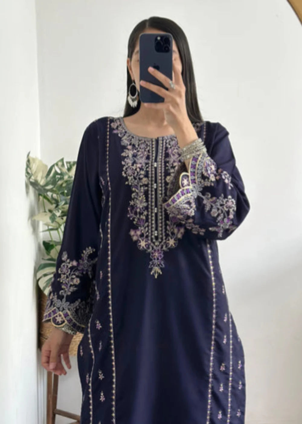 Warda 2PC-Embroidered-Haveli