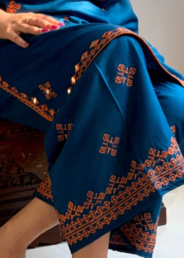 Biya(Zinc) 2PC-Embroidered-Haveli