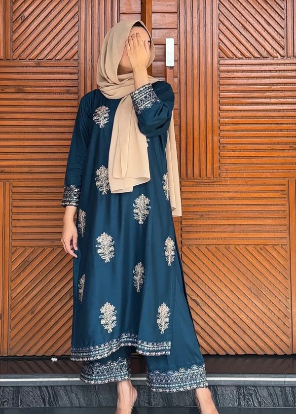Melvin 2pc-Embroidered- Haveli