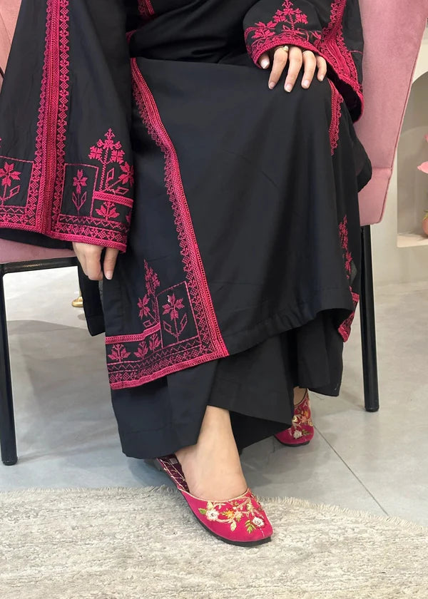 Black Noir 2pc-Embroidered- Haveli