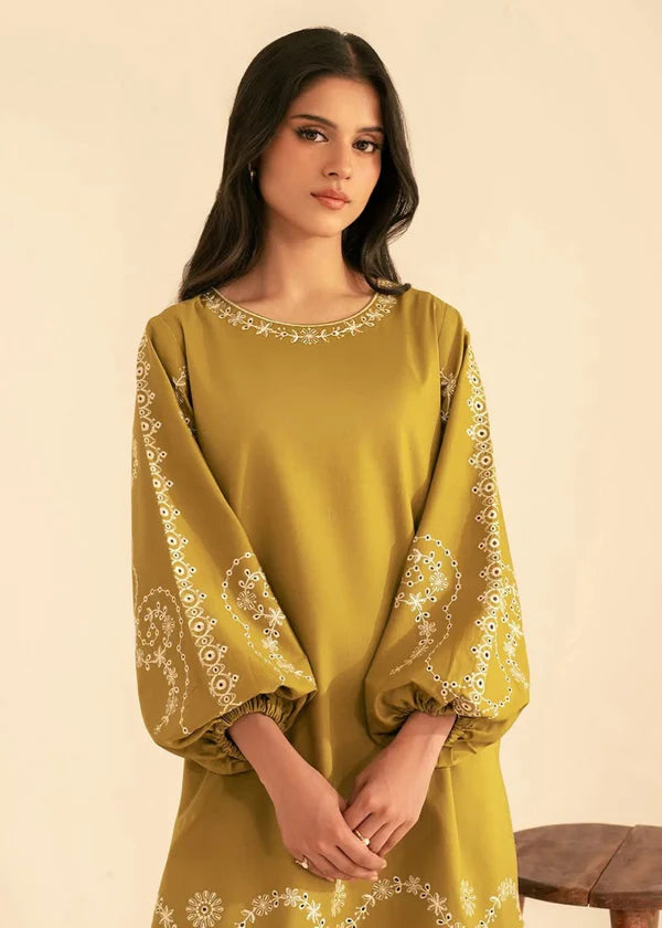 Prishay 2pc-Embroidered- Haveli