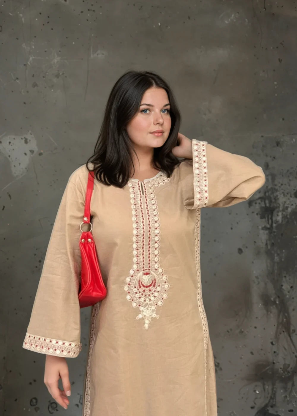 Unzay 2pc-Embroiderd - Haveli