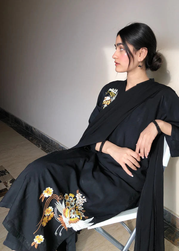 Zoe 2pc-Embroidered- Haveli