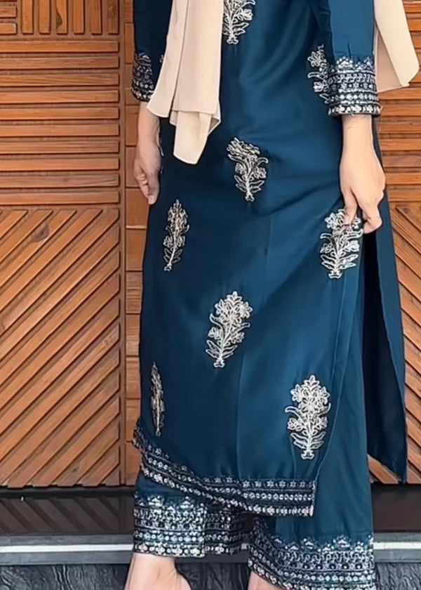 Melvin 2pc-Embroidered- Haveli