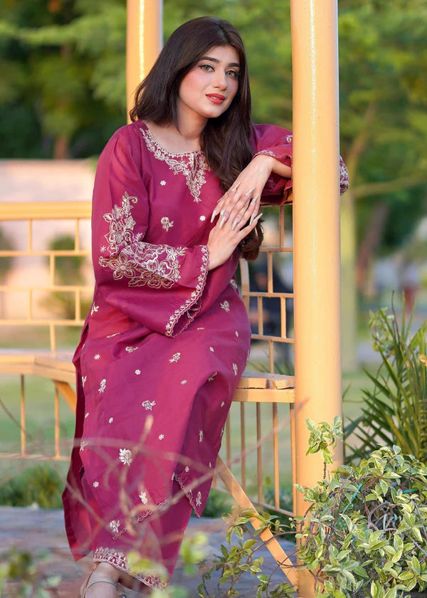 Urwa 2pc-Embroidered - Haveli