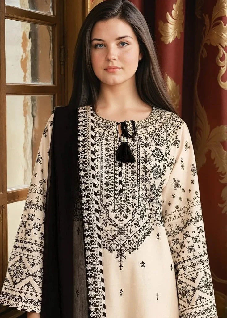 Arfa 3PC-Embroidered-Haveli