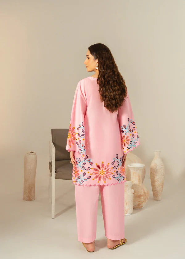 Grace (Pink) 2PC-Embroidered-Haveli