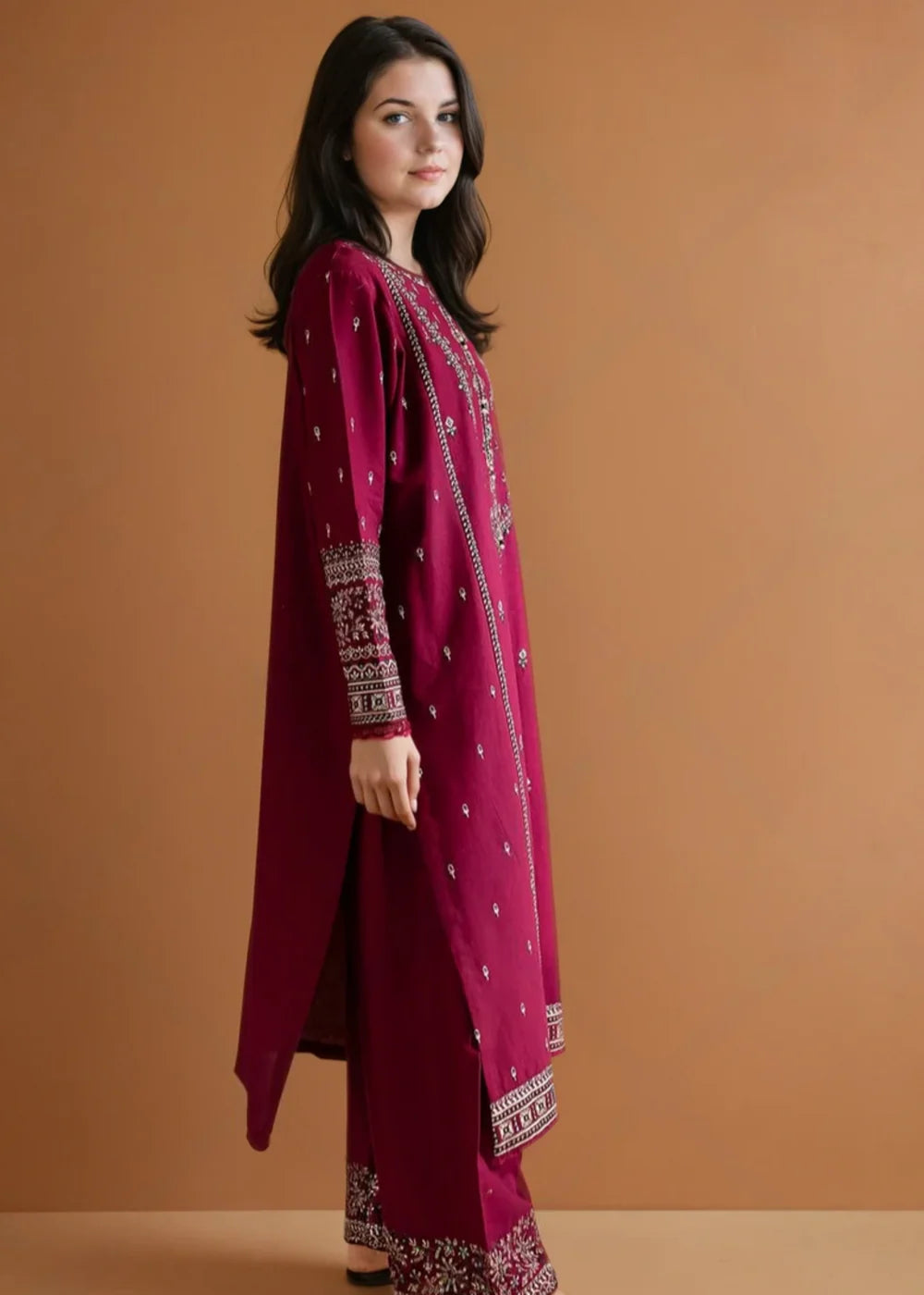 Roohi 2PC-Embroidered-Haveli