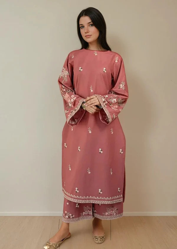 Fabeha 2pc-Embroidered- Haveli