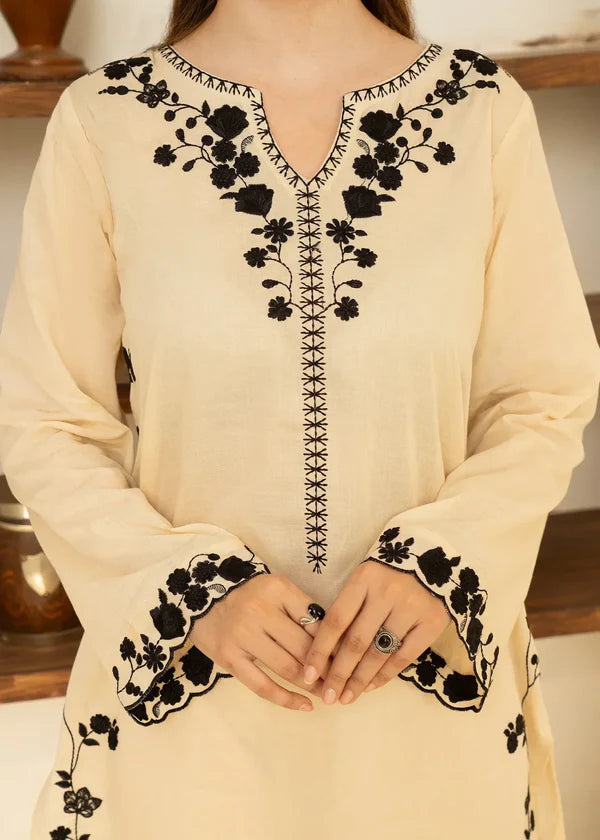 Noor jahan 3pc-Embroidered - Haveli