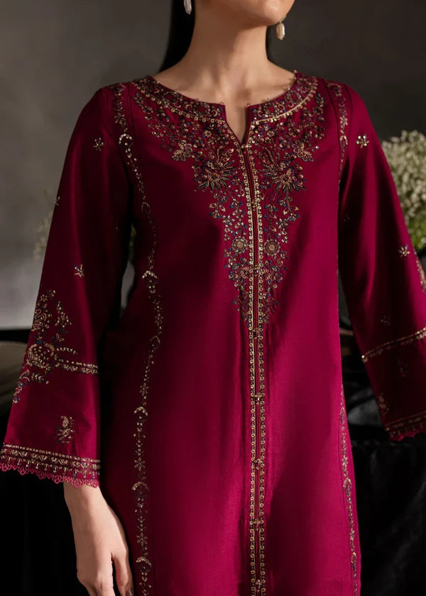Lush Eyes 2pc-Embroidered- Haveli