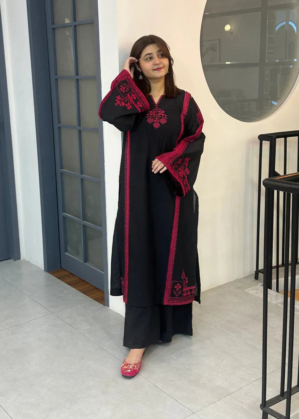 Black Noir 2pc-Embroidered- Haveli