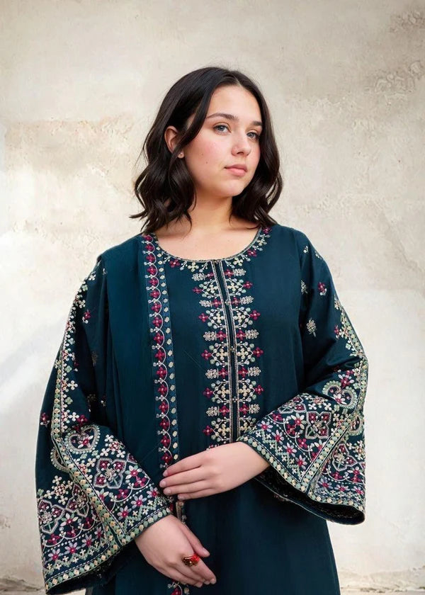 Adab 3PC-Embroidered-Haveli