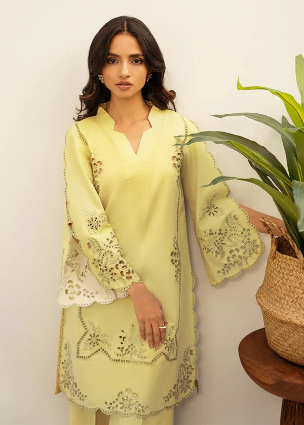 Jannat 2pc-Embroidered- Haveli