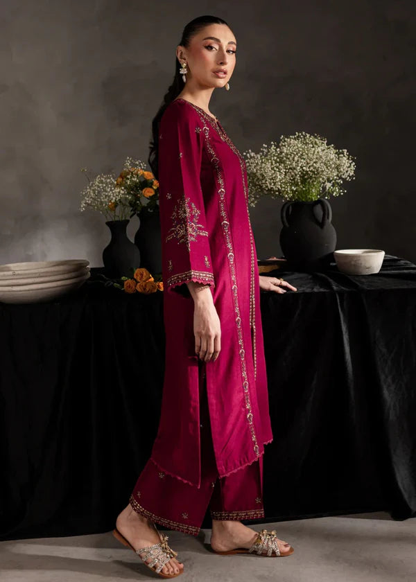 Lush Eyes 2pc-Embroidered- Haveli