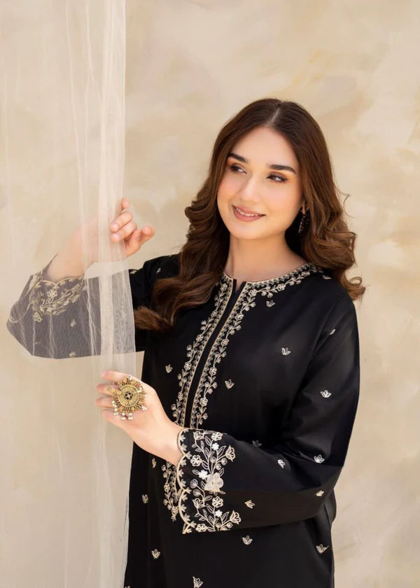 Hock 2pc-Embroiderd - Haveli
