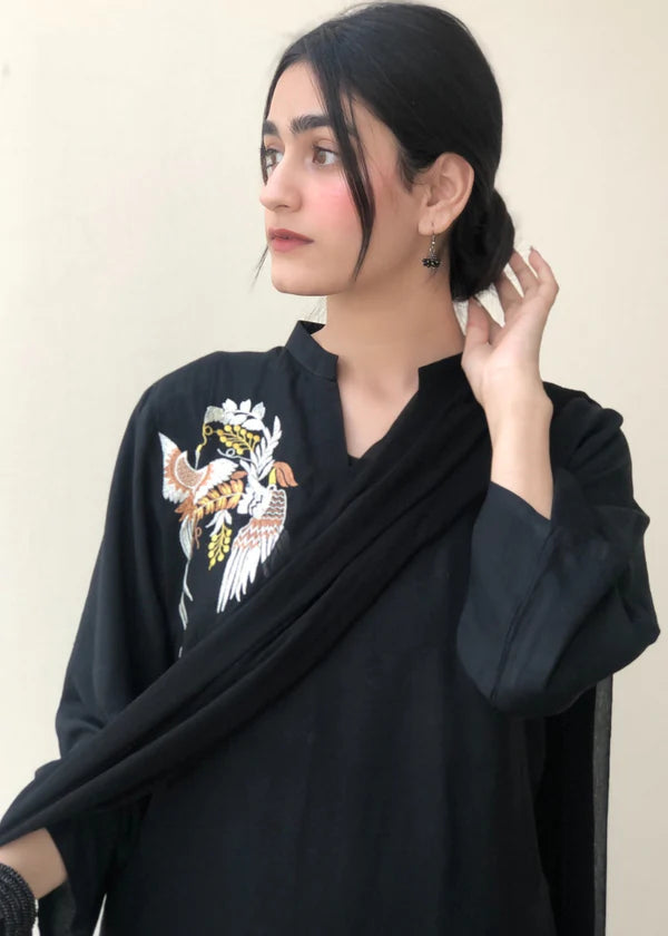 Zoe 2pc-Embroidered- Haveli