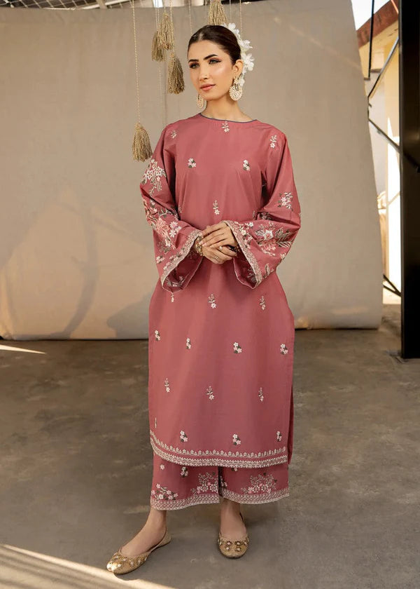 Fabeha 2pc-Embroidered- Haveli