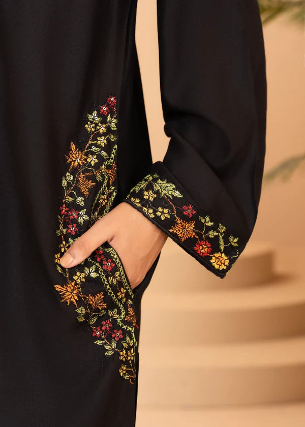 Pocket (Black) 2PC-Embroidered-Haveli