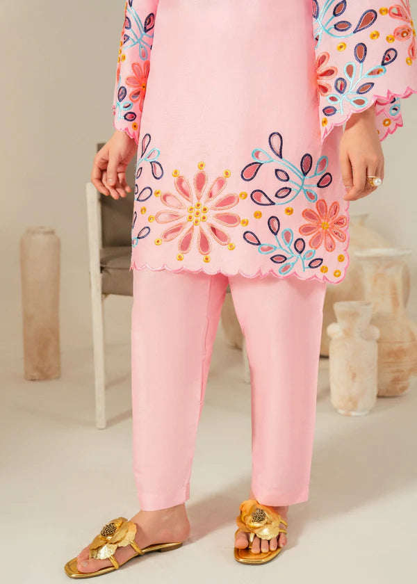 Grace (Pink) 2PC-Embroidered-Haveli