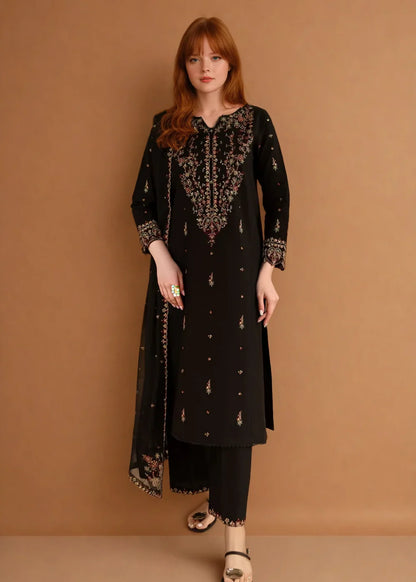 Parsa  3PC-Embroidered-Haveli