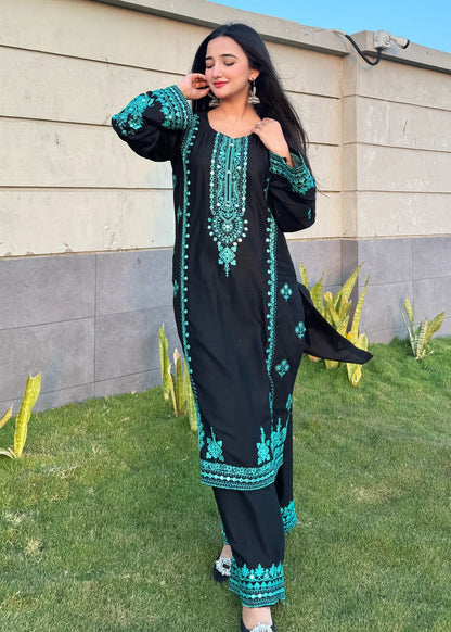 kaira 2PC-Embroidered-Haveli