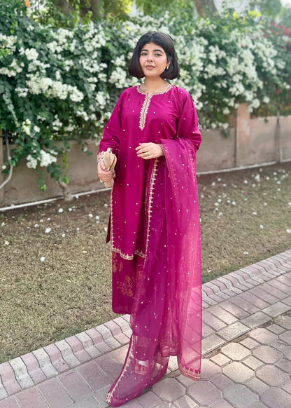 Sofia 3PC-Embroidered-Haveli