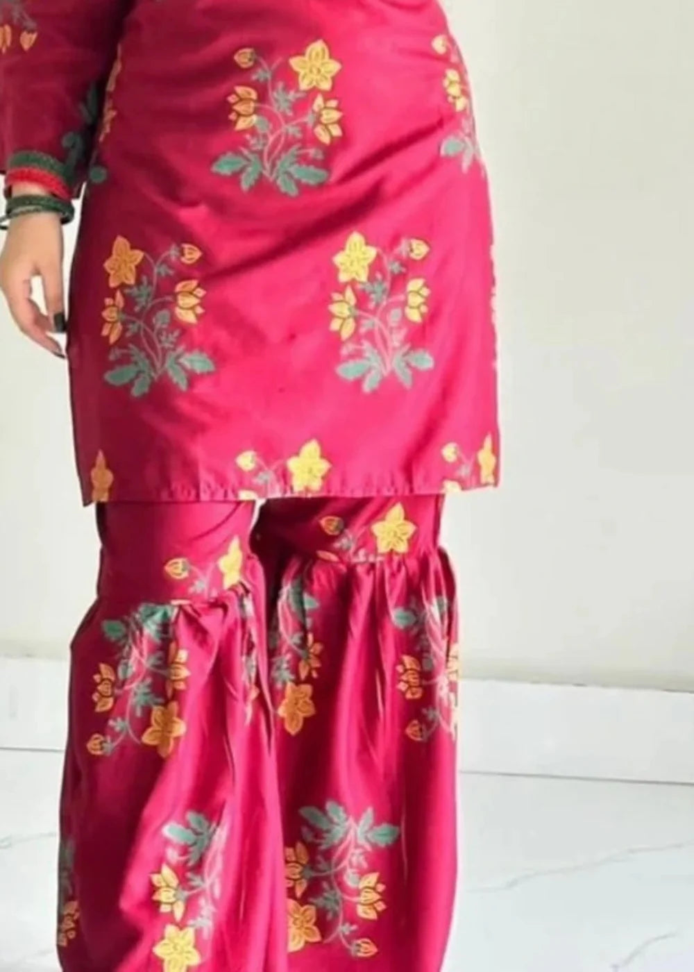 Arabic Lawn Sharara 2PC-Printed-Haveli
