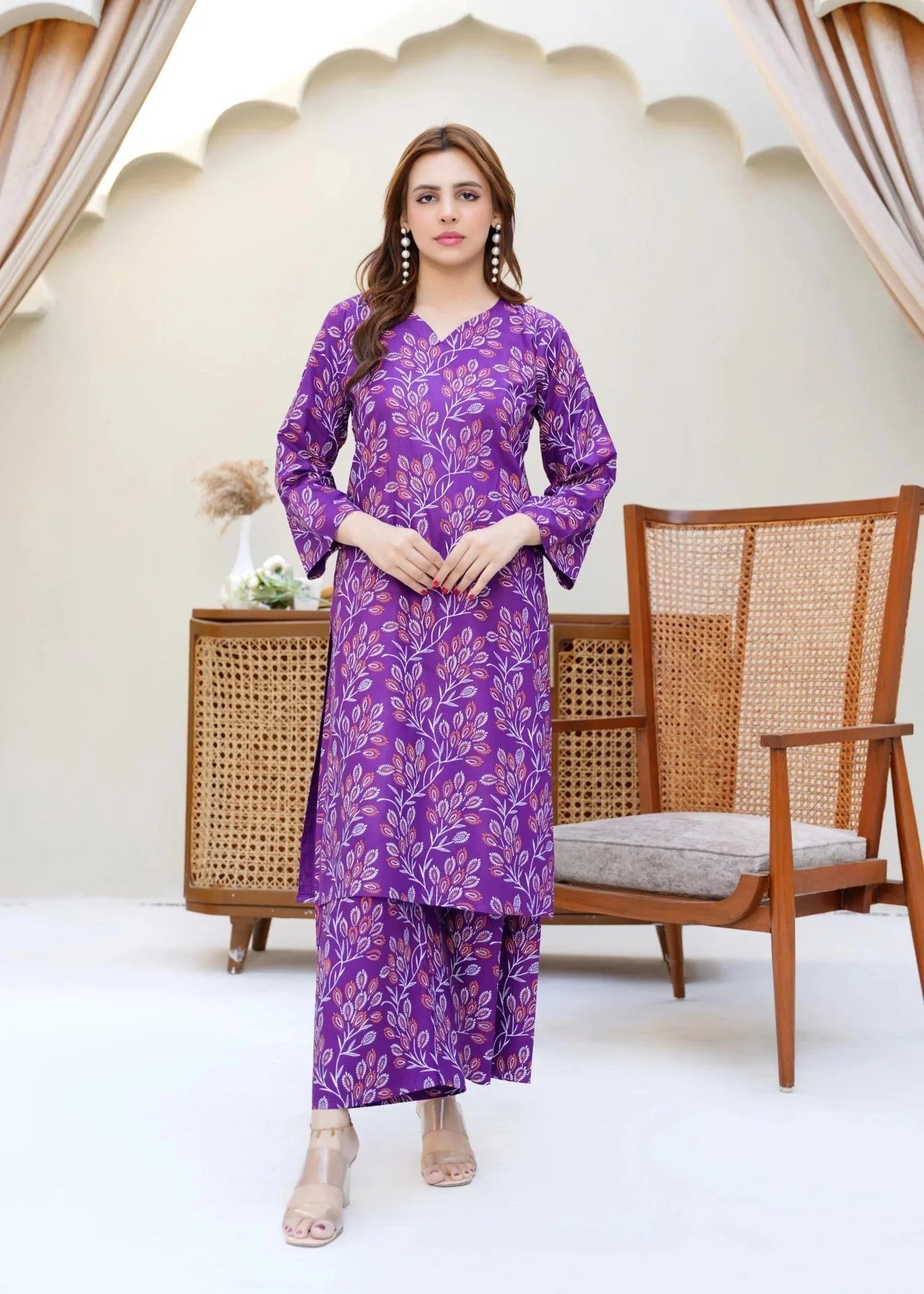 Eden (Purple) 2PC - Printed