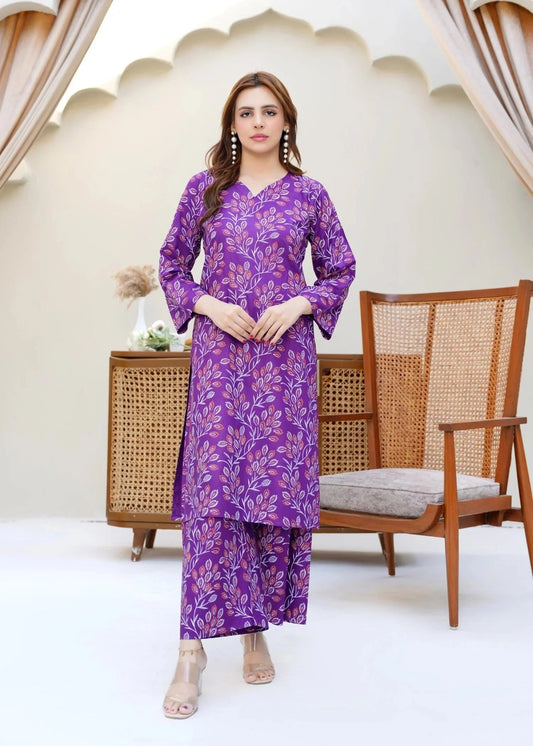 Eden (Purple) 2PC - Printed