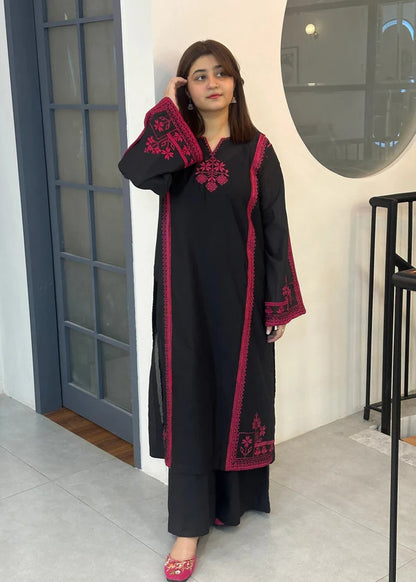Black Noir 2pc-Embroidered- Haveli