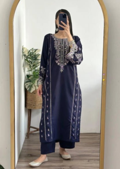 Warda 2PC-Embroidered-Haveli
