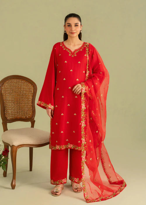 Nehal 3PC - Embroidered