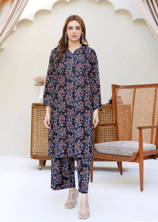 Eden (Black) 2PC - Printed