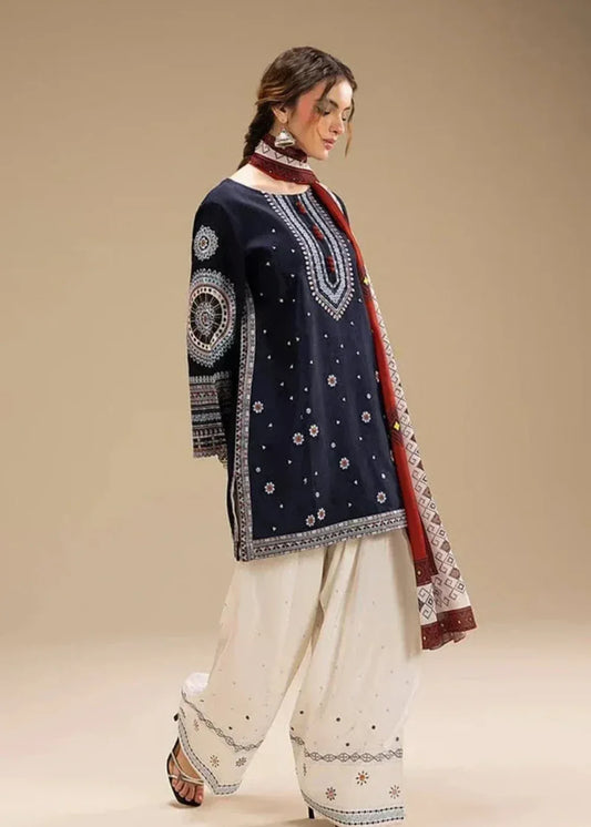 Roha  3PC-Embroidered -Haveli