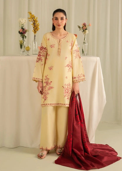 Zawiya  3PC - Embroidered