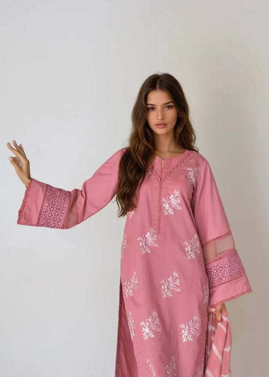 Nora (P) 3PC-Embroidered-Haveli