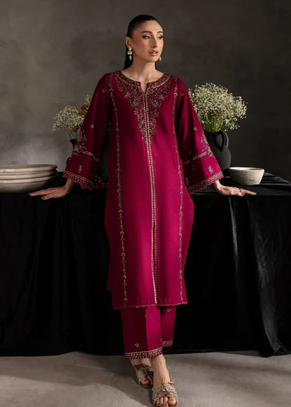 Lush Eyes 2pc-Embroidered- Haveli