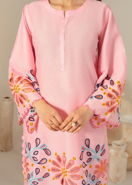 Grace (Pink) 2PC-Embroidered-Haveli