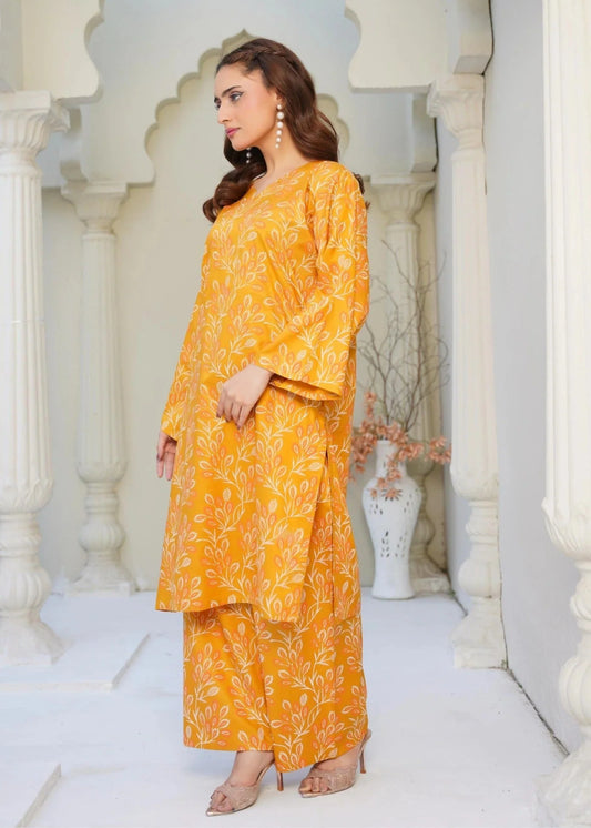 Eden (Mustard) 2PC - Printed