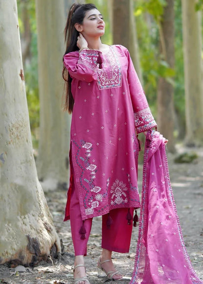 Alishah 3pc-Embroidered - Haveli