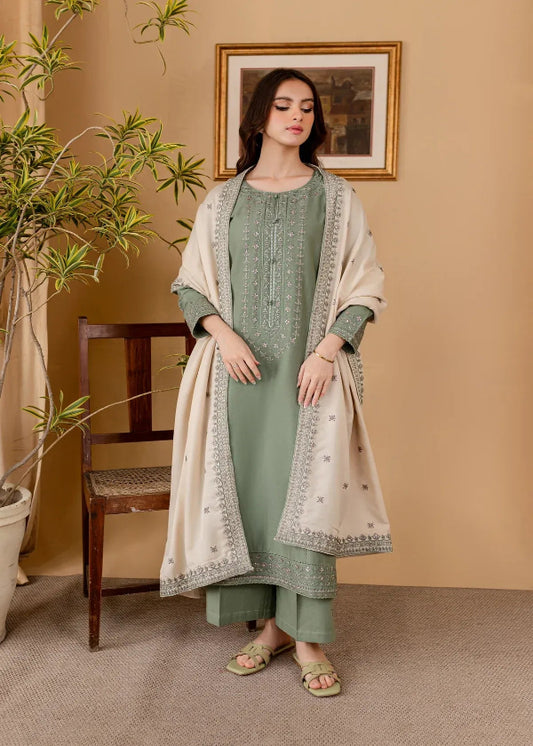Zarnab 3PC - Embroidered