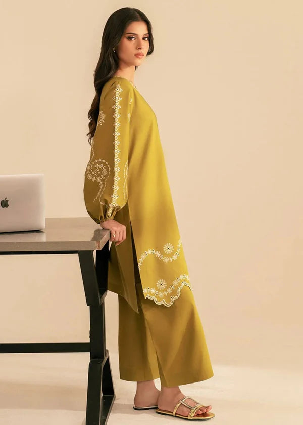 Prishay 2pc-Embroidered- Haveli