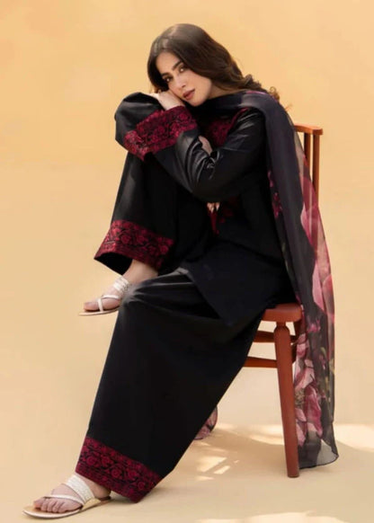 Black Rose 3PC-Embroidered-Haveli