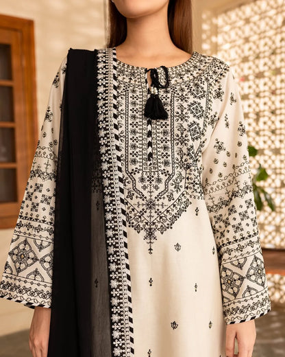 Arfa  3PC - Embroidered