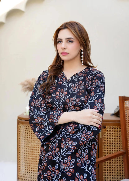 Eden (Black) 2PC - Printed