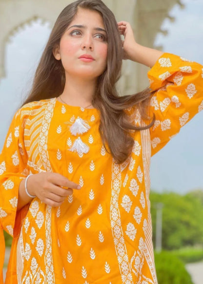 Bulbine 3PC-Embroidered-Haveli